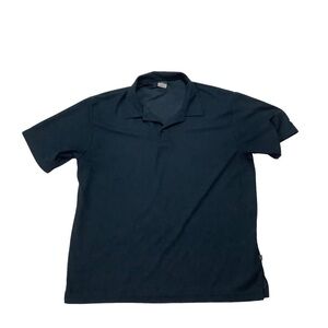 Nike Polo Sz XL Dry-fit Navy Golf
